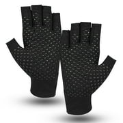 Marcuvmk Arthritis Compression Gloves Relieve Arthritis Carpal Tunnel Pain Non-Slip Glue Dot Gloves for Men \u0026 Women Camping Essentials Backpacking Accessories
